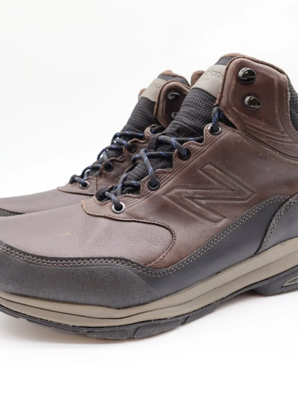 New Balance MW1400DB Men's Hiking Boots Size 11 Brown Leather Waterproof